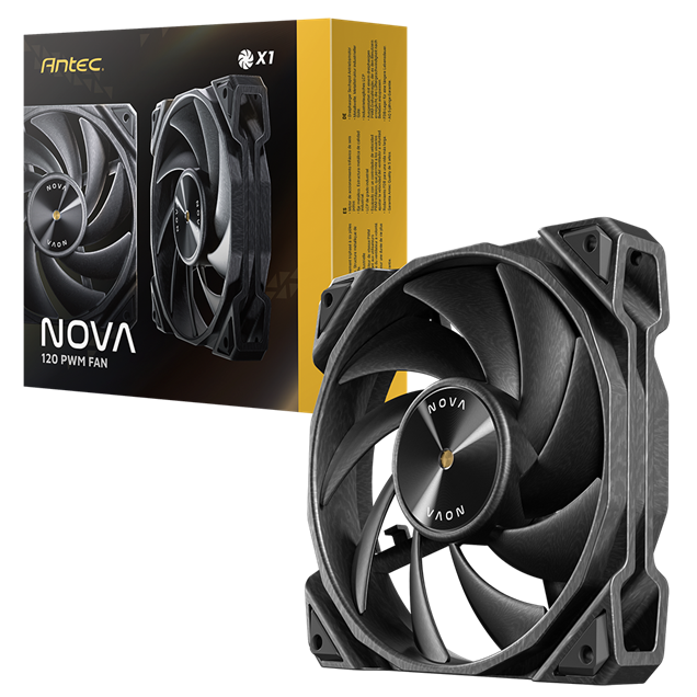 Antec Nova 120 PWM 120mm Fan - Black